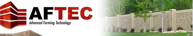 Concrete Fence Form by AFTEC